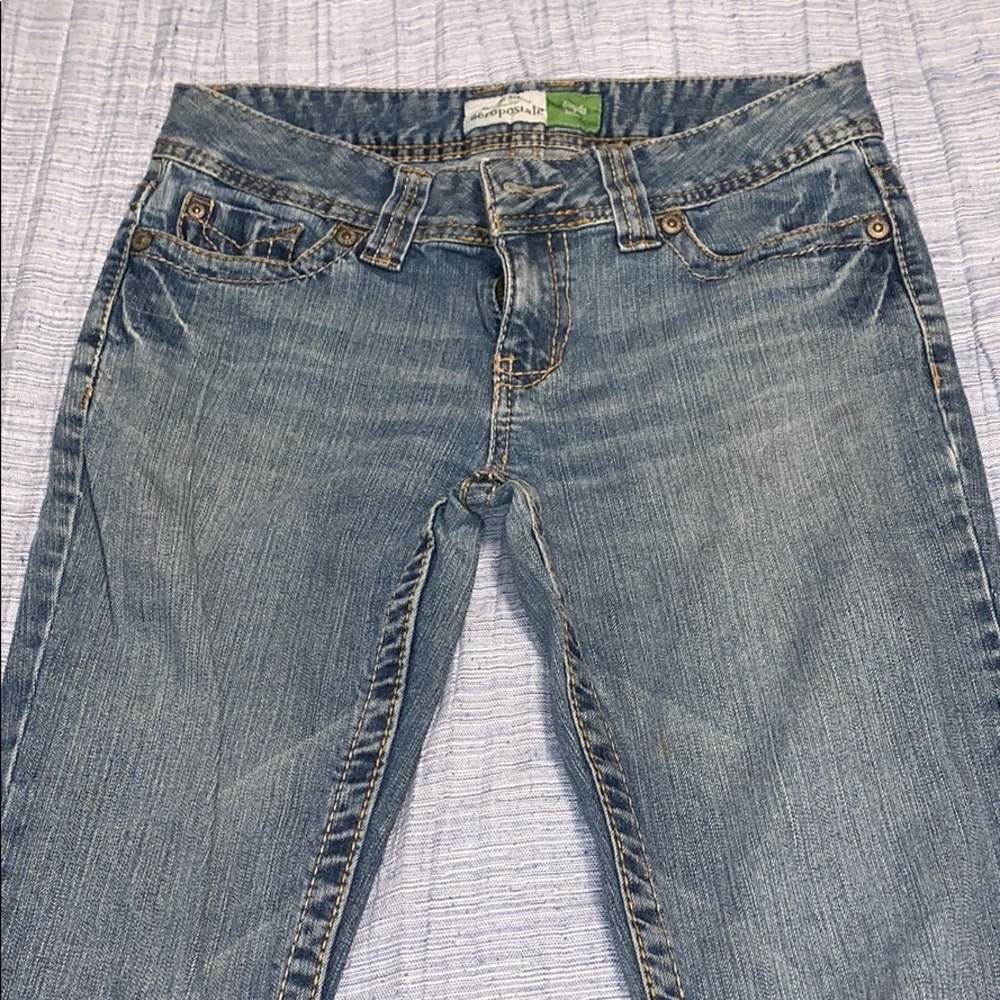 Aeropostale Blue Skinny Jeans